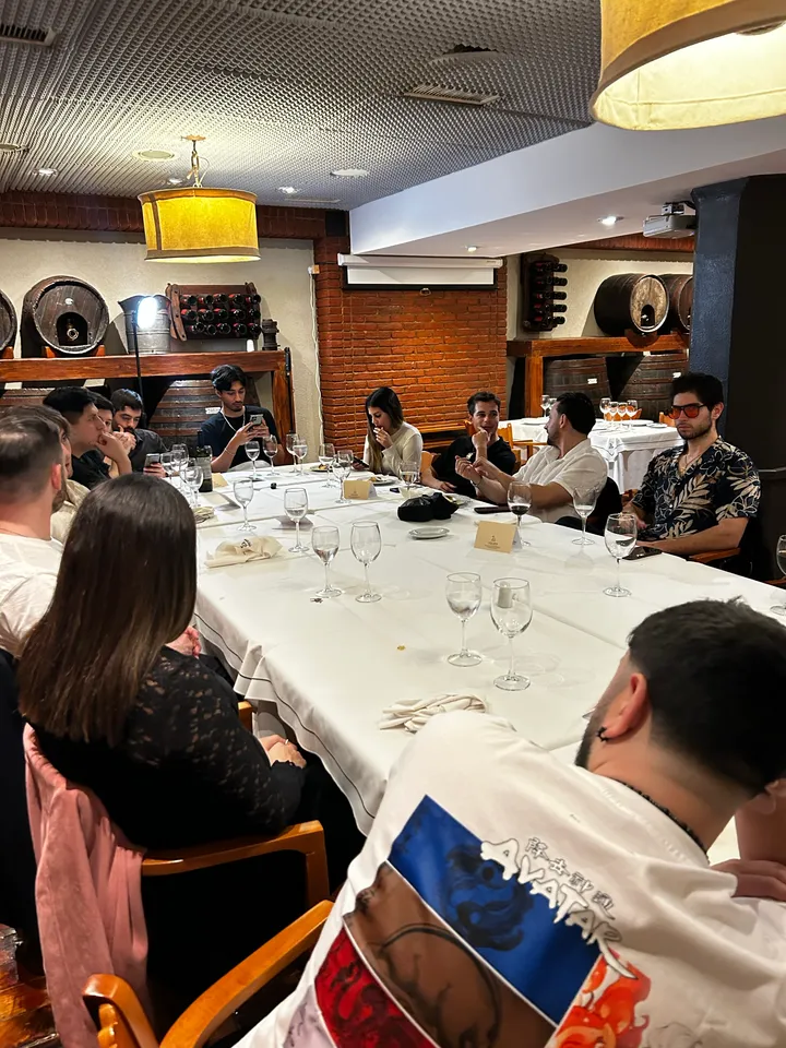 Cena con alumnos en Estilo Campo — 1